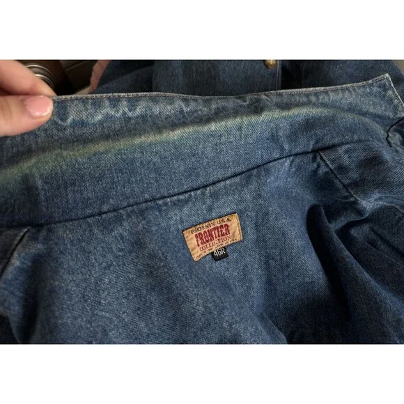 Vintage Frontier Collection Men's Denim Coat - Picture 13 of 13